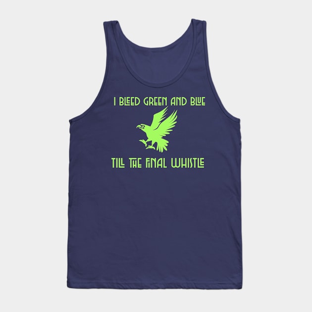 I BLEED GREEN AND BLUE Tank Top by MOOSPODE